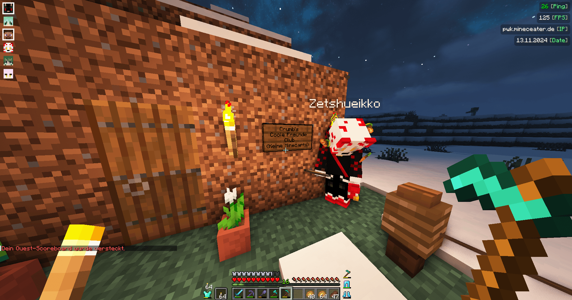 Crumb mag keine Minecarts :c