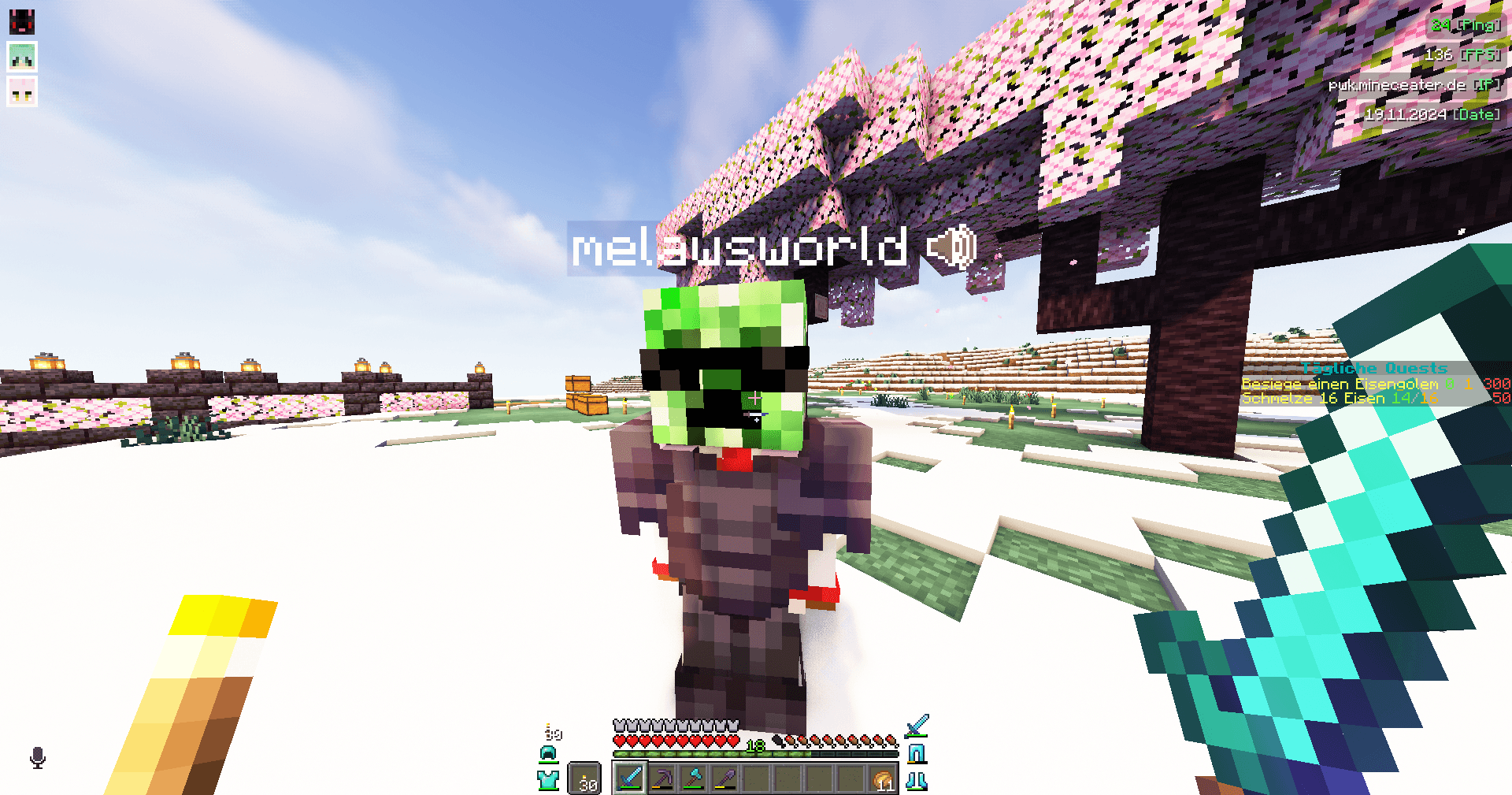 Melaw ist ein cooler Creeper