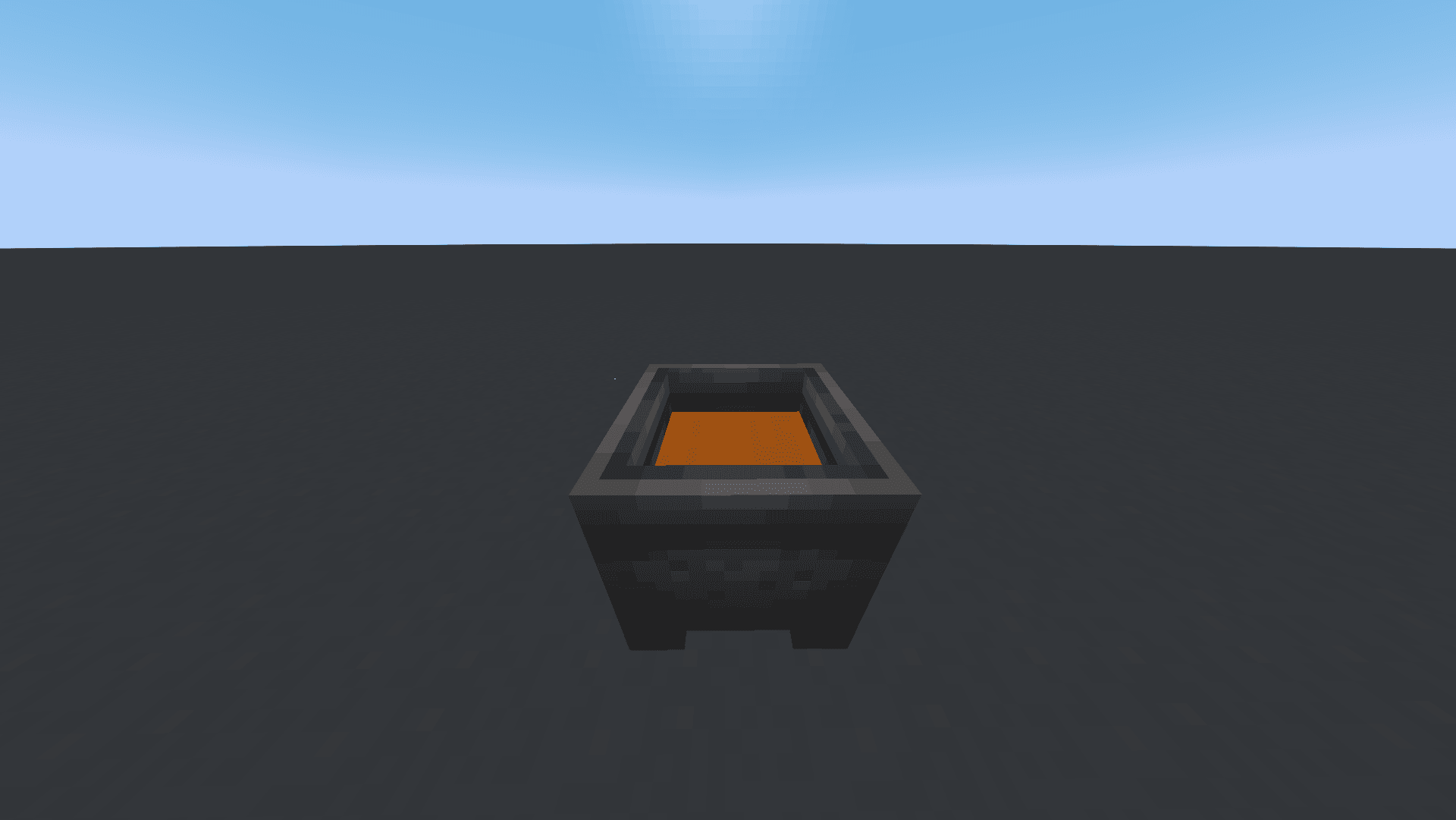 Colored Cauldron for coloring Elevator Blocks