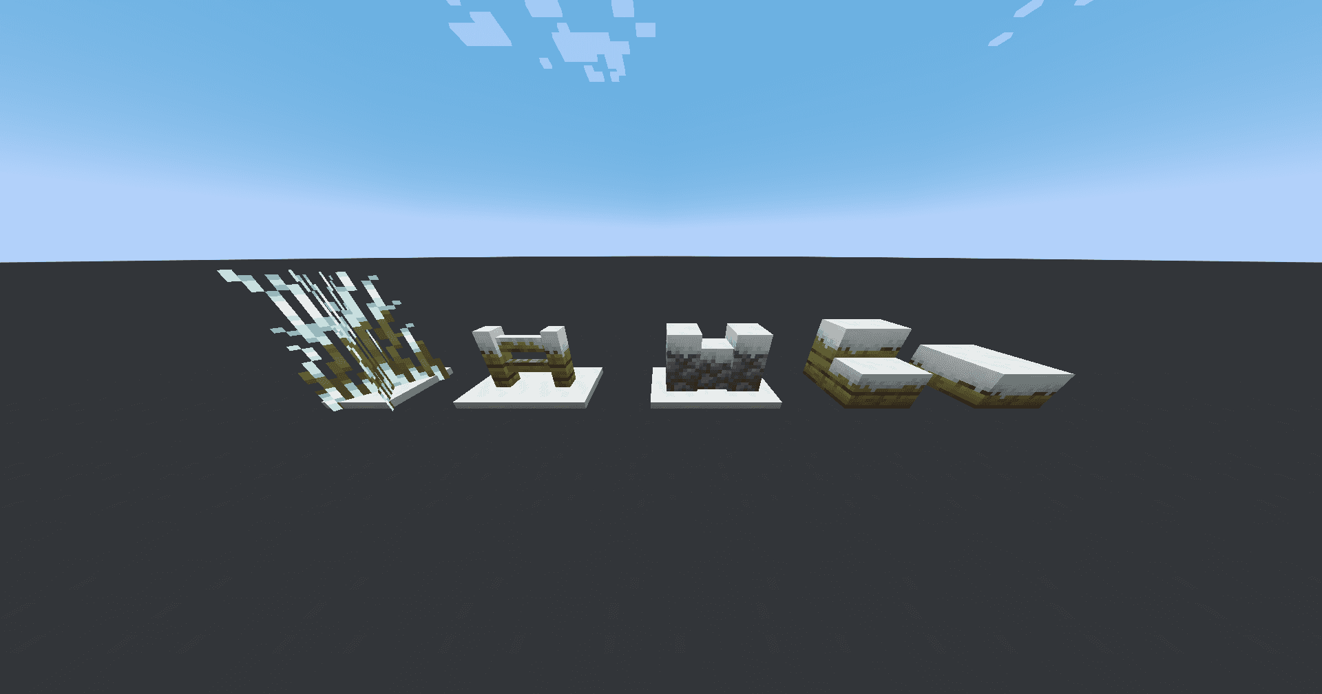 Real Magic Schnee-Blöcke